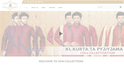 Desktop Screenshot of jaincollections.com